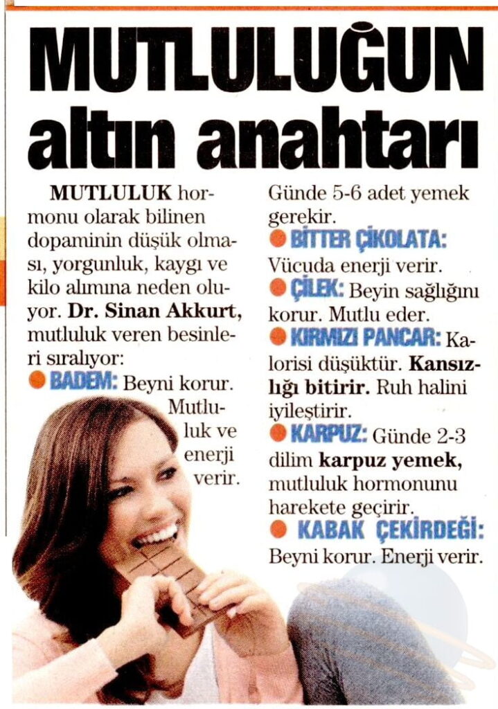 Mutluluğun altın anahtarı