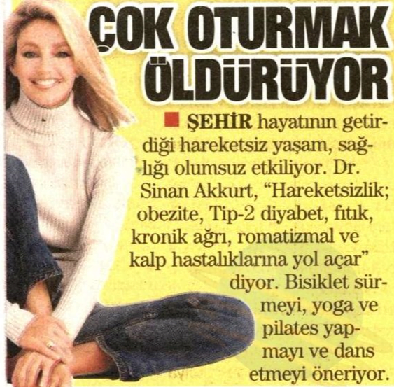 Çok oturmak